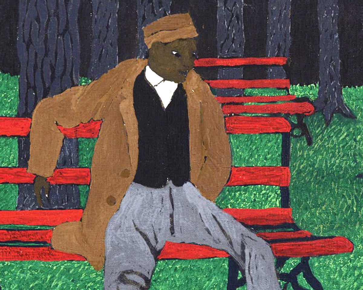 Man on a Bench | 1946