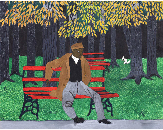 Man on a Bench | 1946