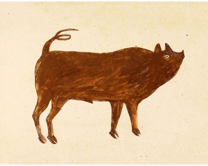 Brown Pig | 20th Century