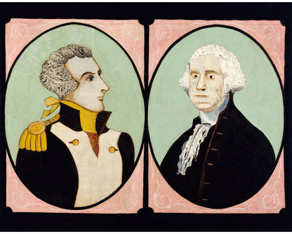 Washington and Lafayette | 1826