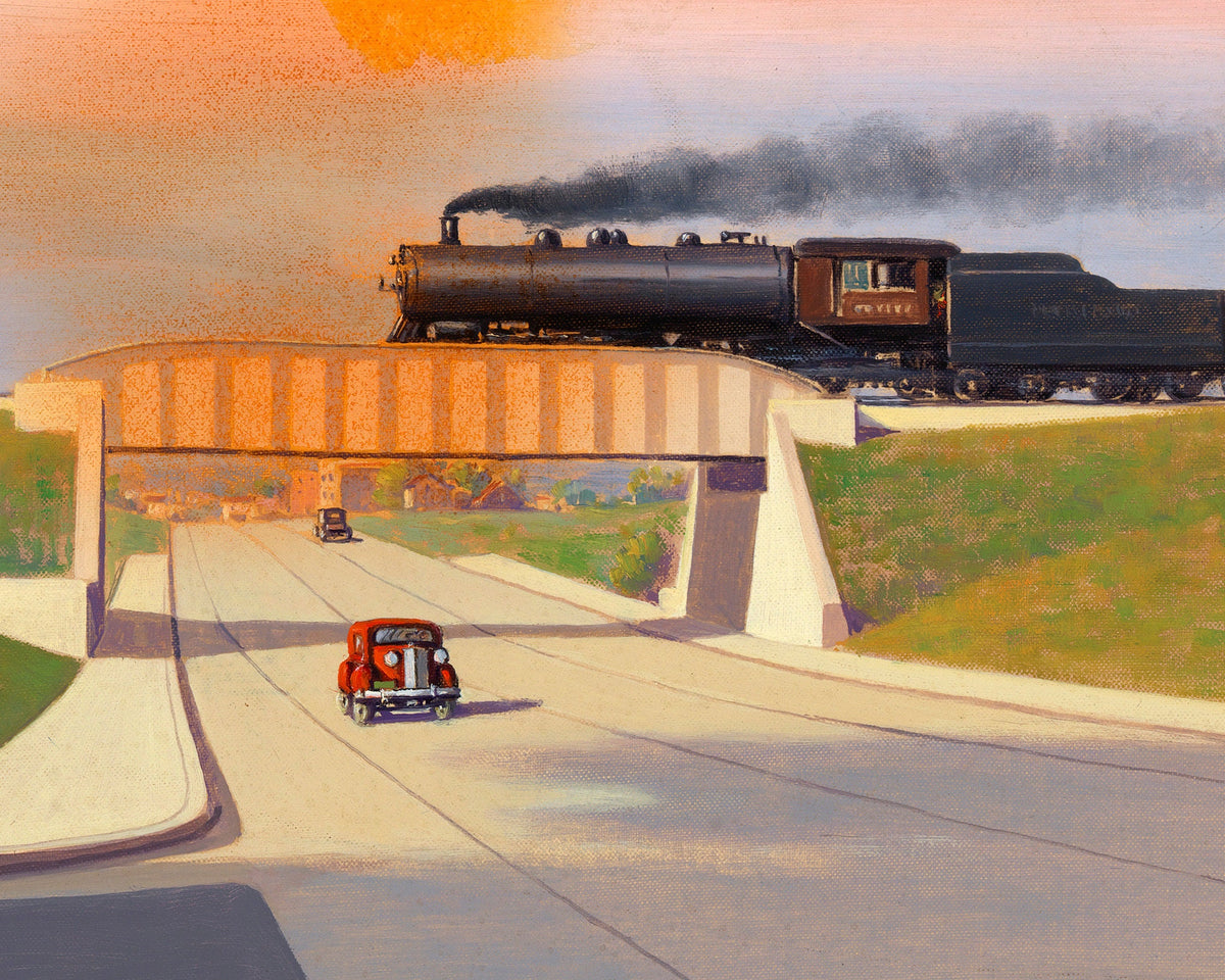 Iowa Highway Scene | 1930