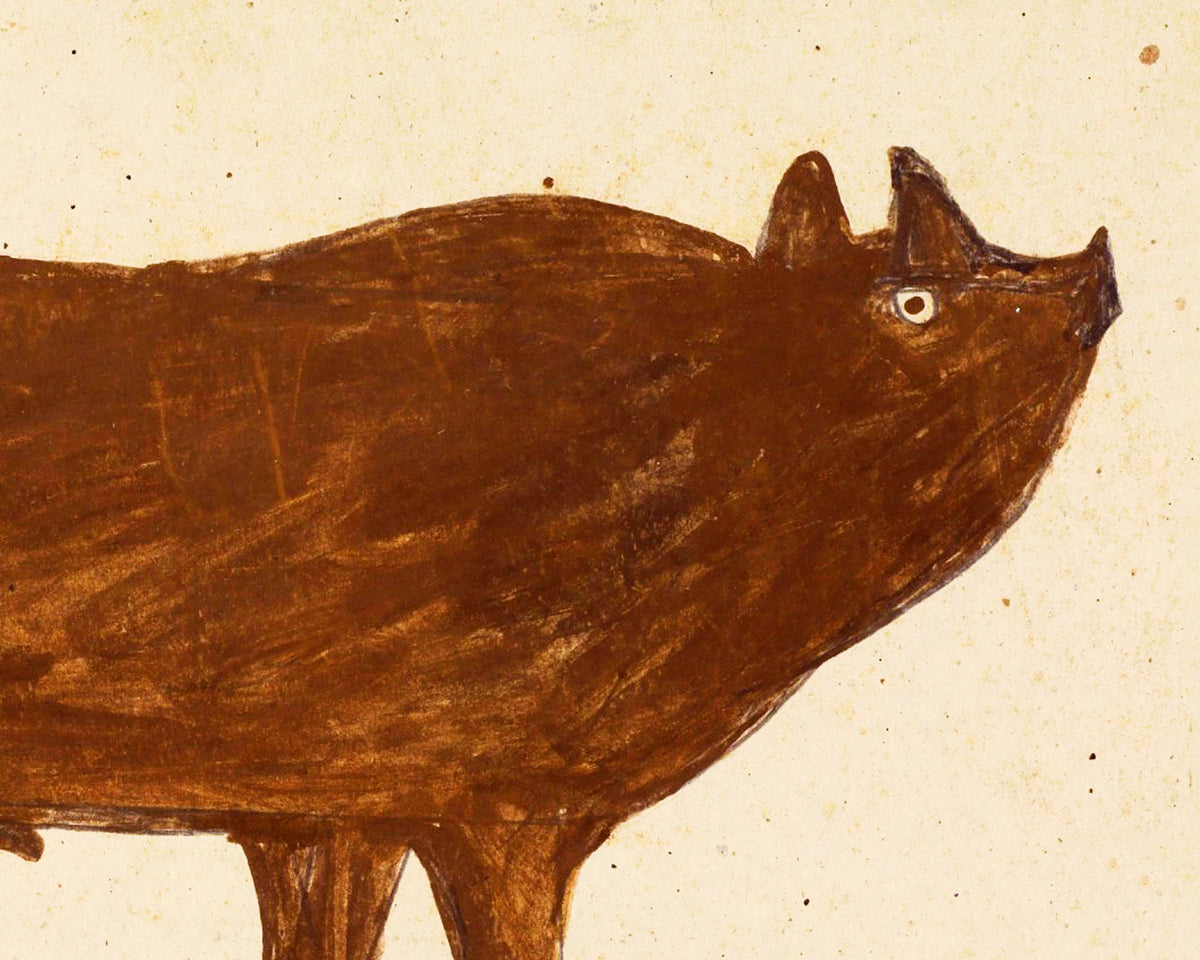 Brown Pig | 20th Century