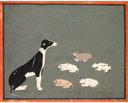 Dog with Pups | 1780