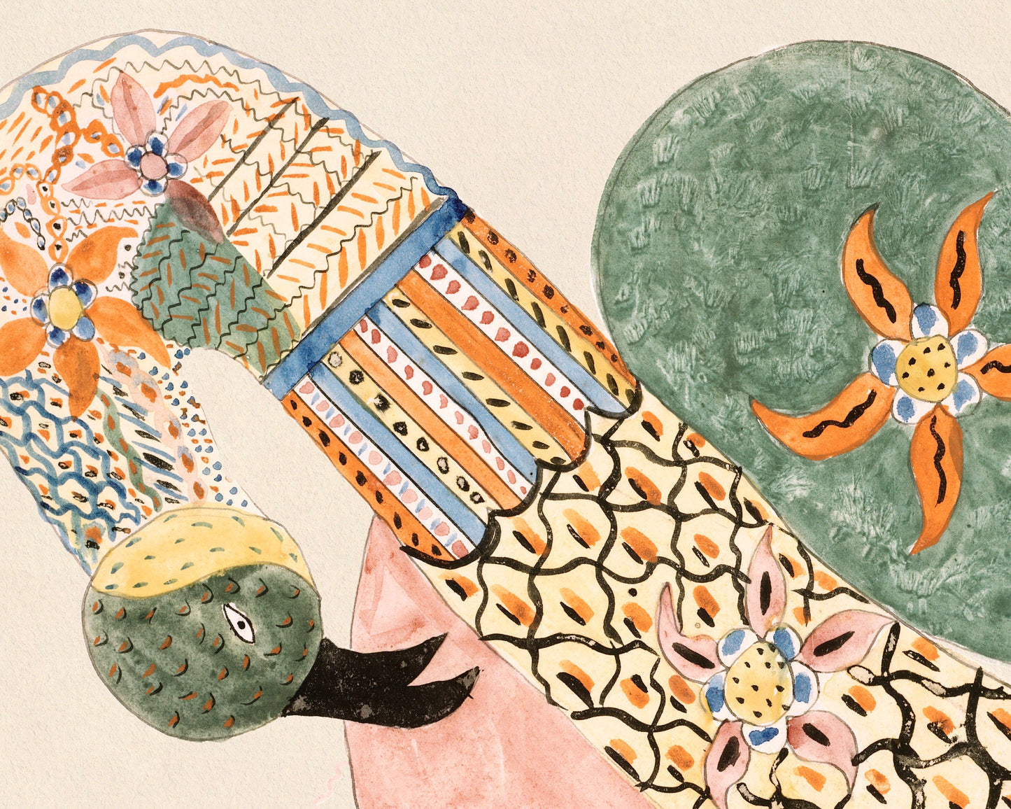 Pelican with Young | 19th Century