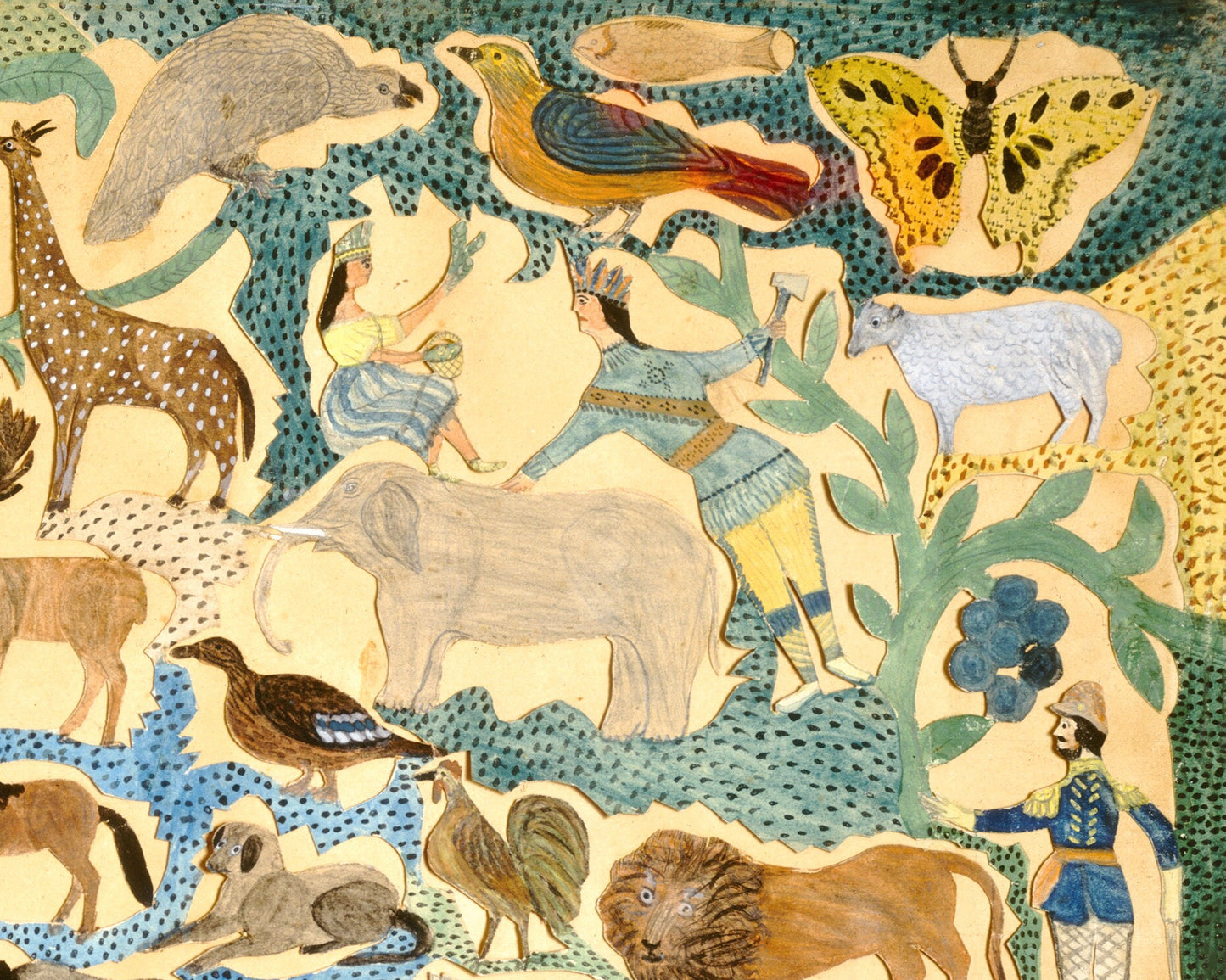 Cut out Collage | 19th Century