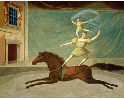 Mounted Acrobats | 19th Century