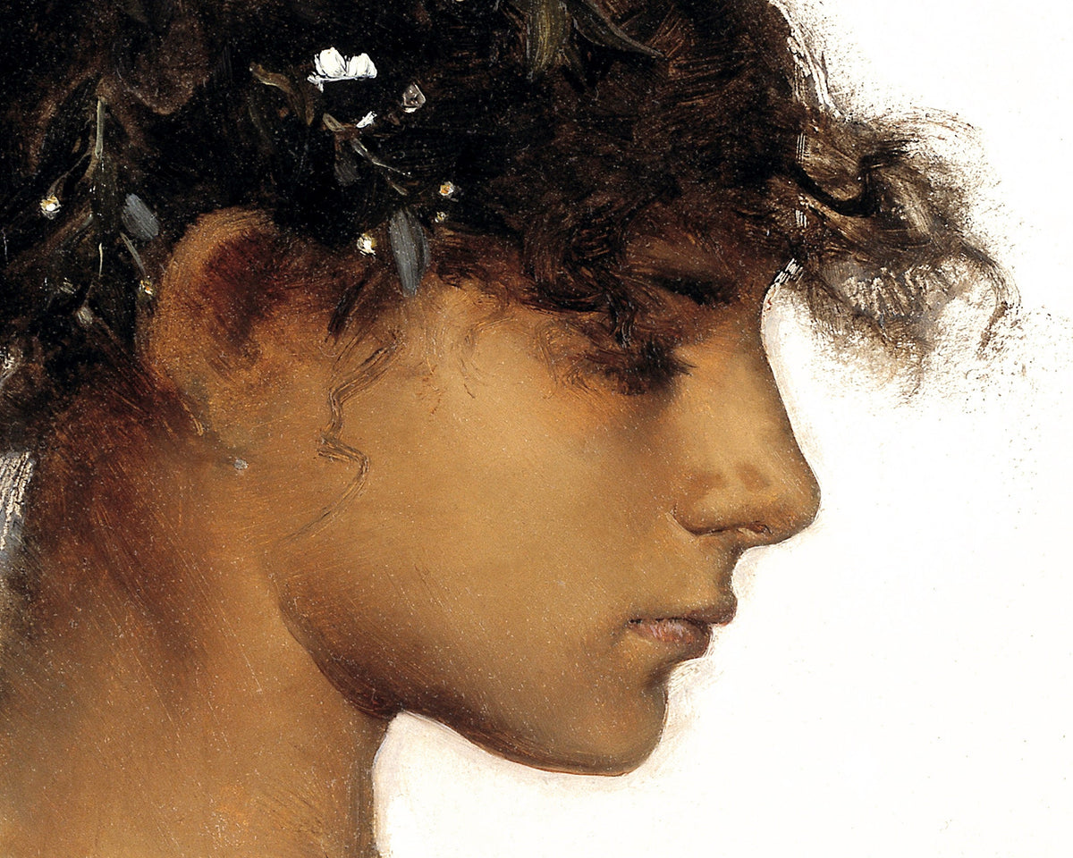 Rosina Ferrara, Head of a Capri Girl | 1878