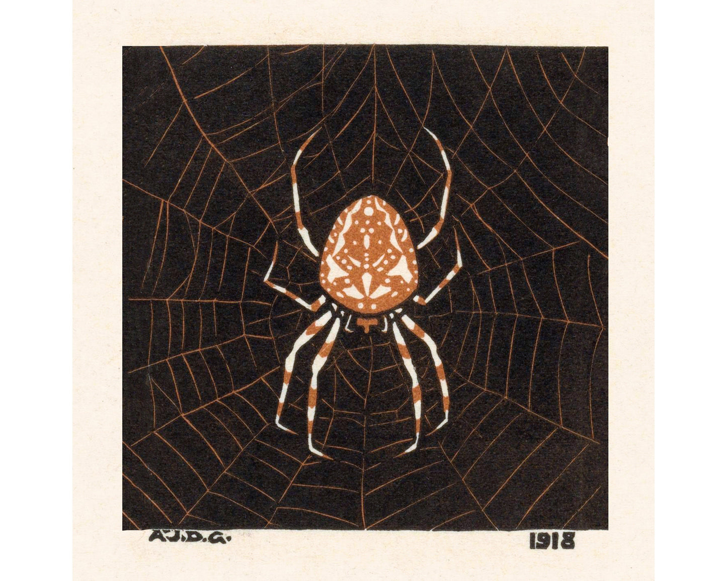 Spider in Her Web | 1918