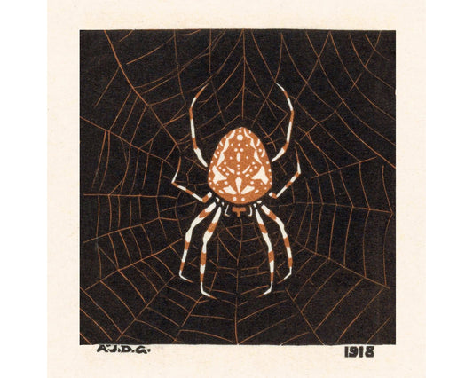 Spider in Her Web | 1918