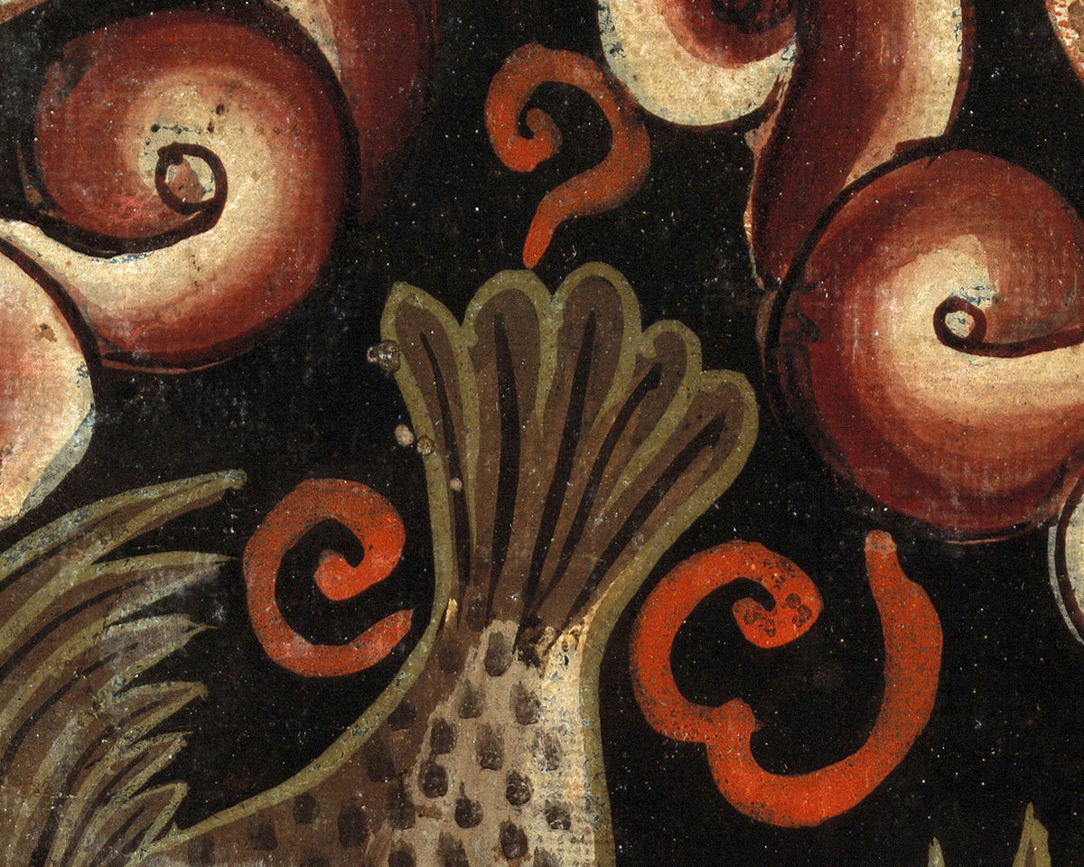 Bird on a Rgyan Tshogs Banner | 18th Century