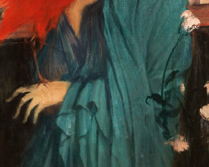Young Woman with Ibis | 1860