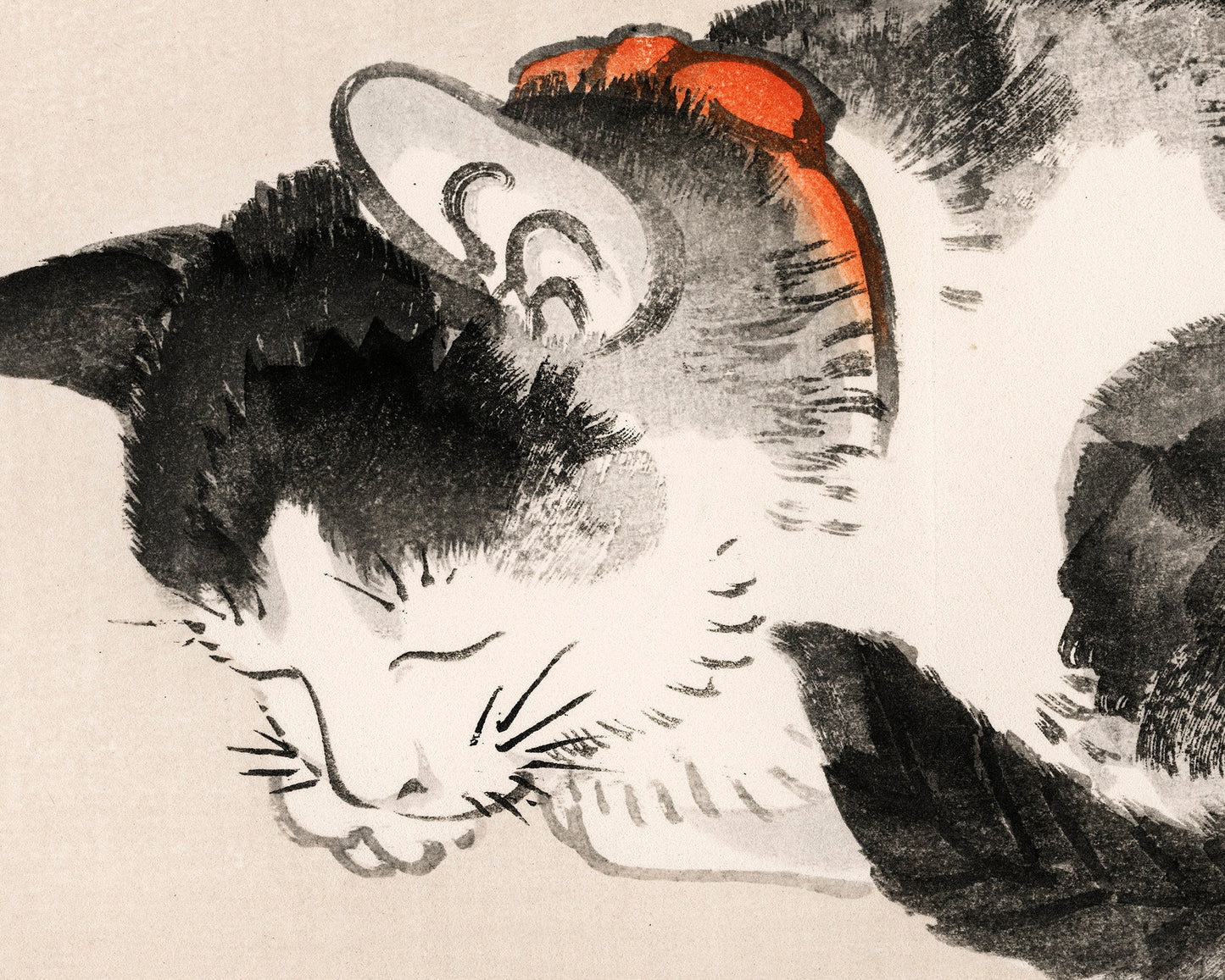 Sleeping Cat | 19th Century