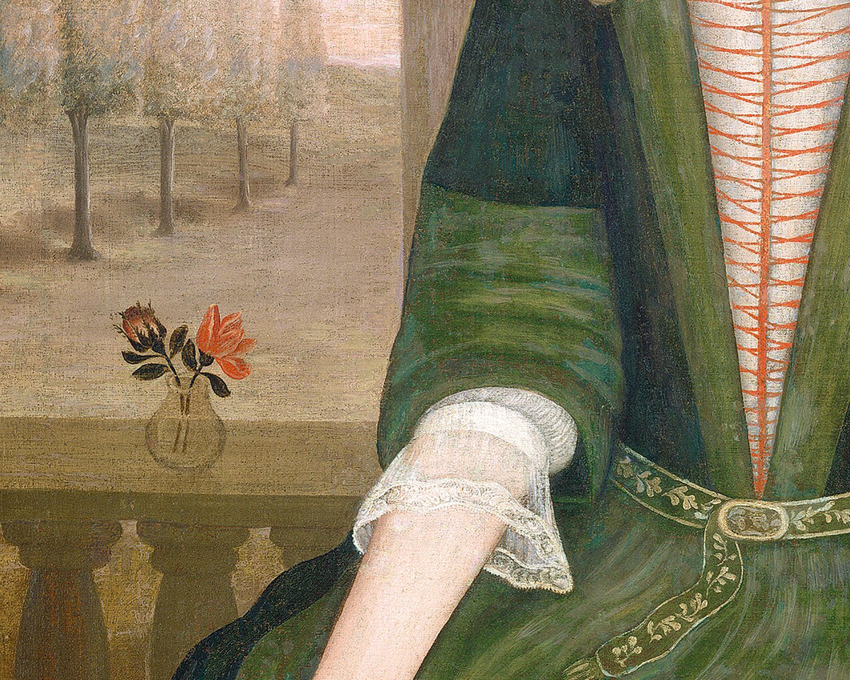 Young Lady with a Fan | 1737