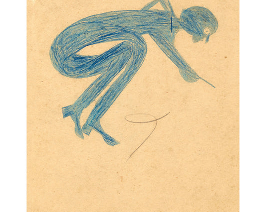 Crouching Man Pointing | 1939-42