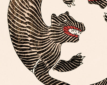 A Circle of Tigers | 19th Century