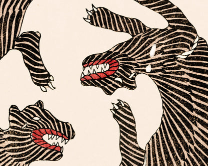 A Circle of Tigers | 19th Century