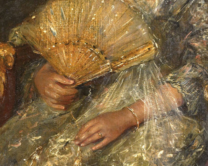 A Young Woman with a Fan | 1906
