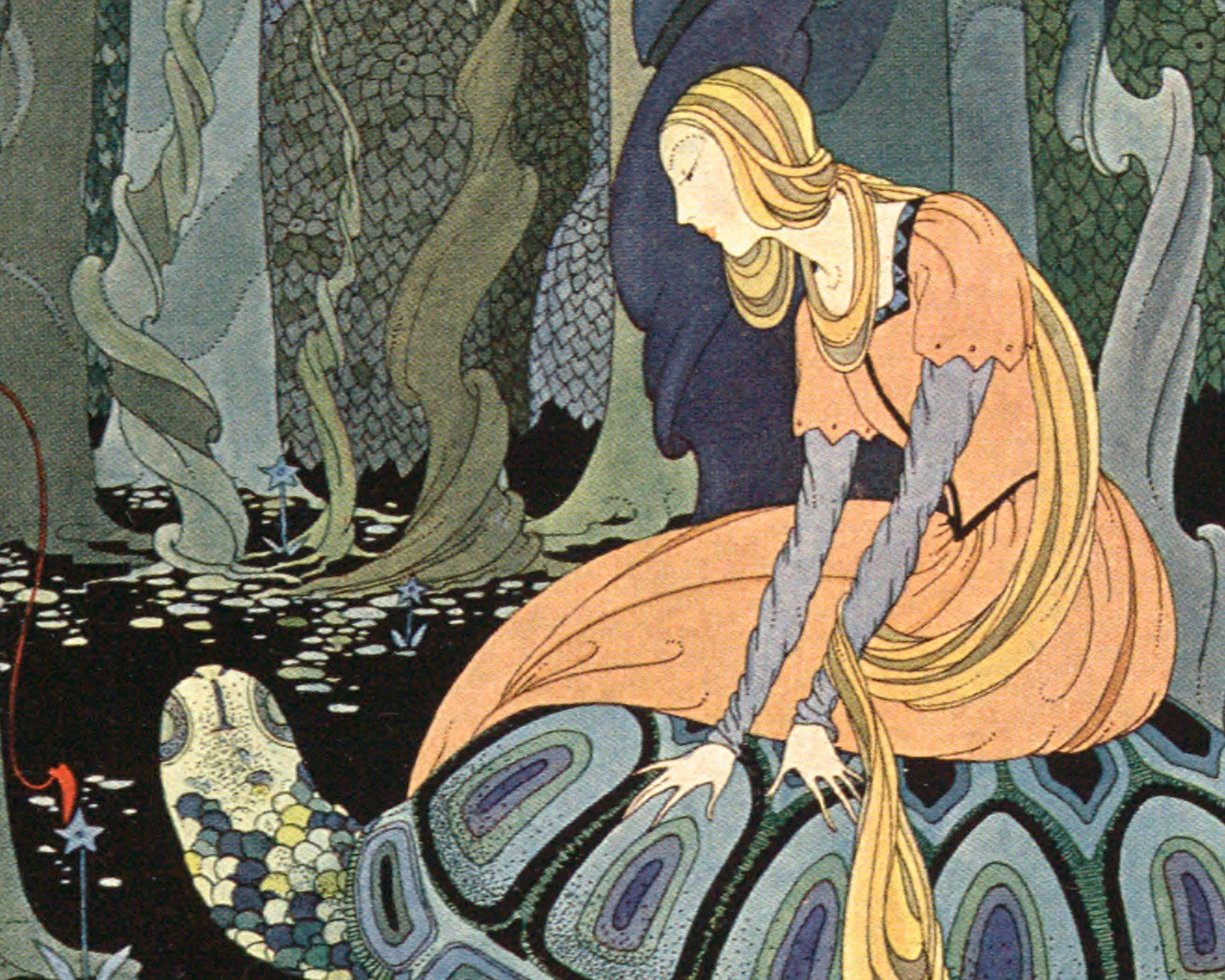 Blondine on Tortoise | 1920