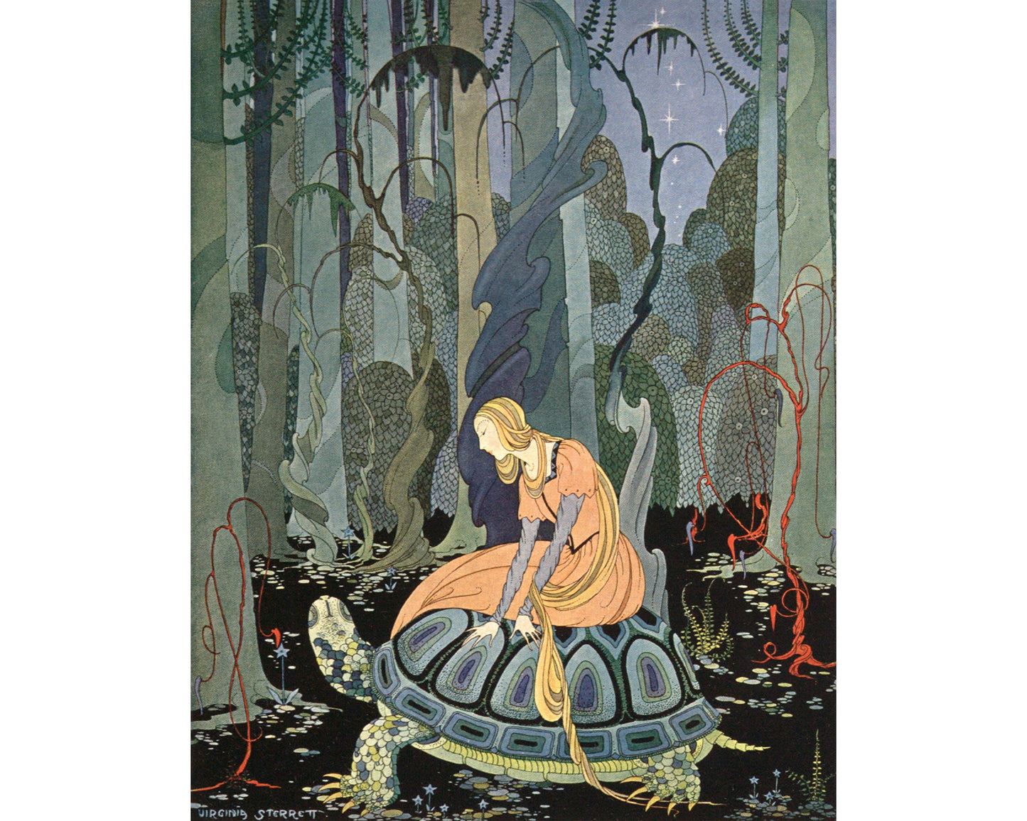 Blondine on Tortoise | 1920