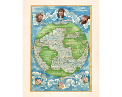 Map of the Winds | 1555