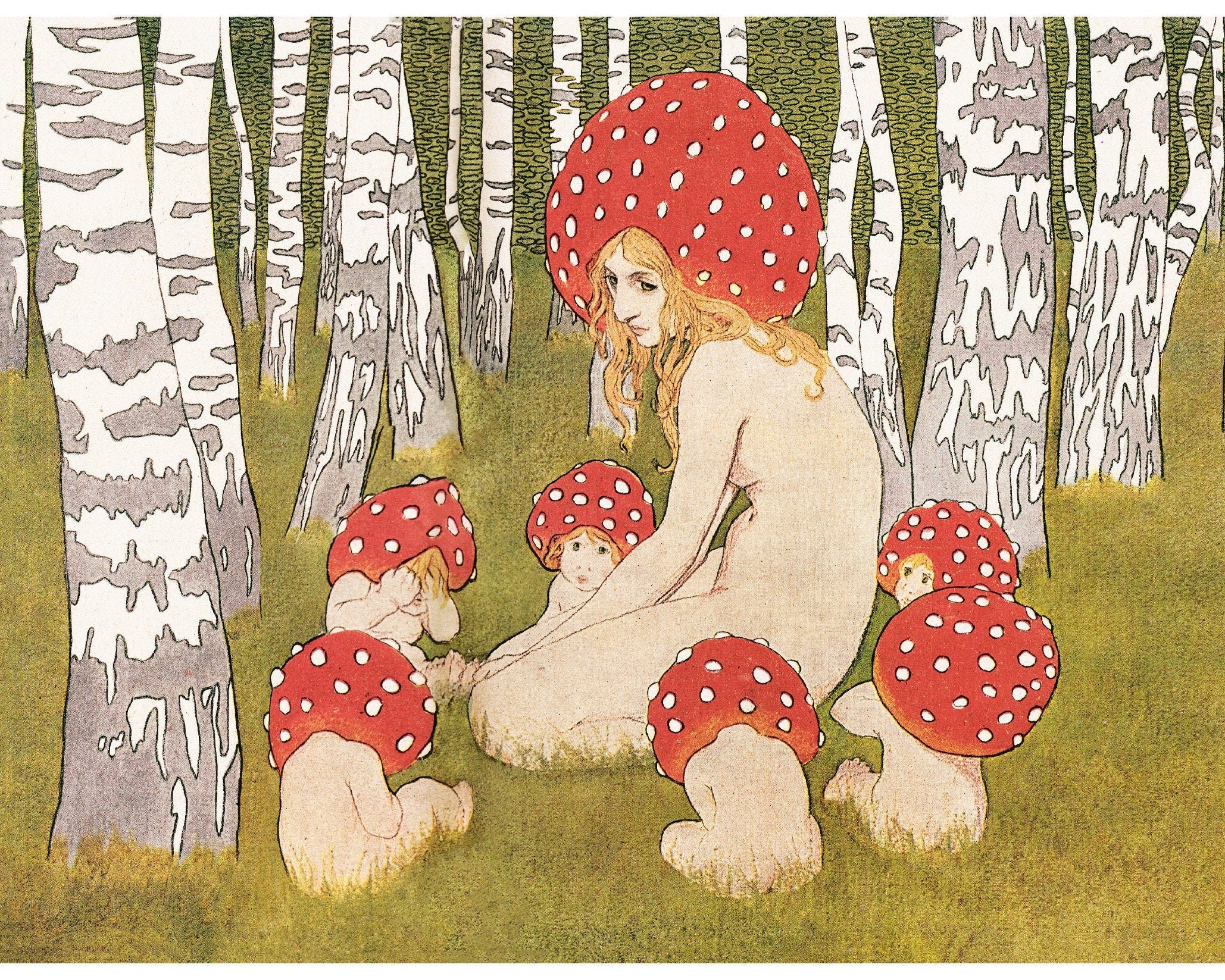ブレア様　ASTIER ナタリーレテMummy Mushroom il_fullxfull.3071440967_1pgi.