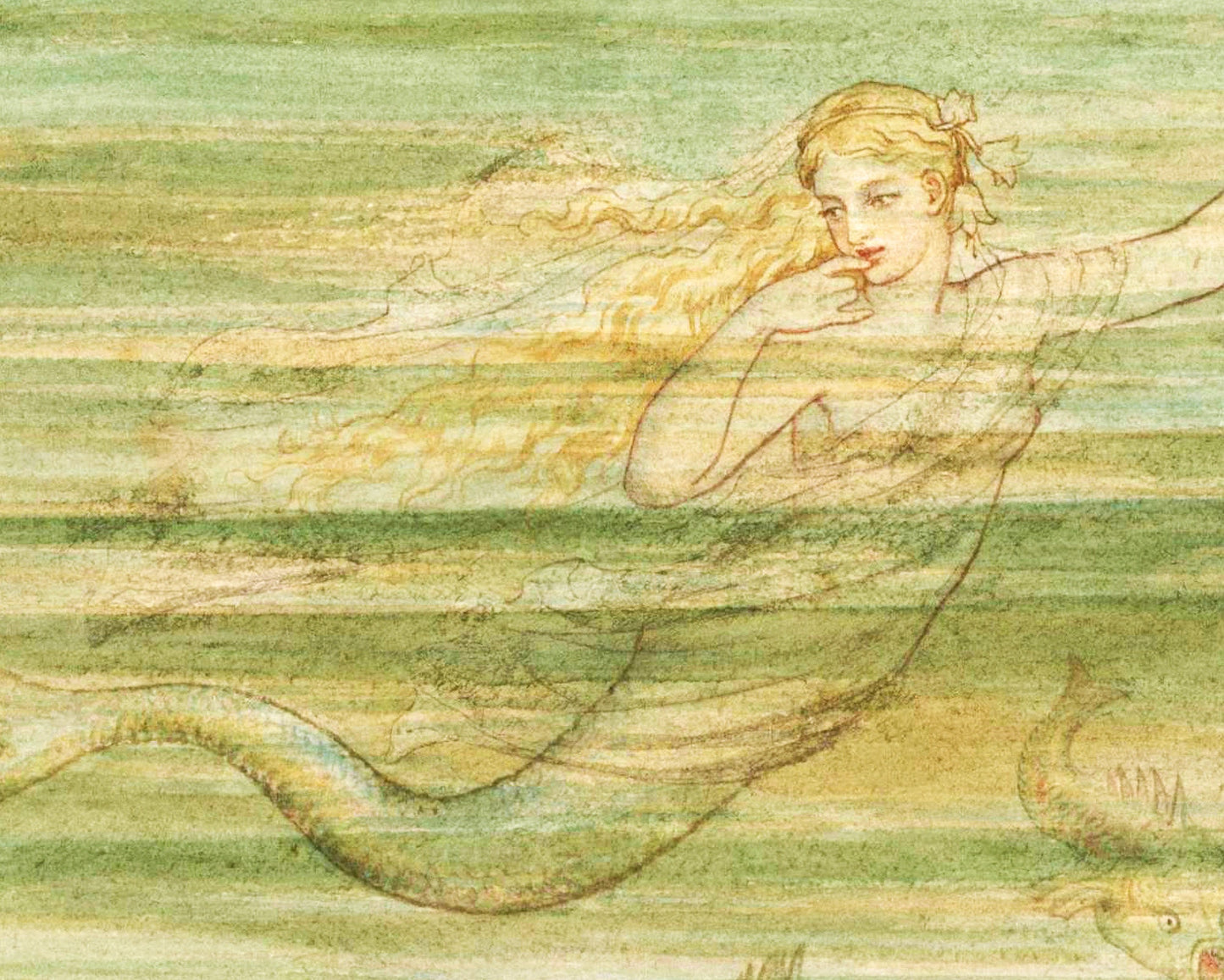 Mermaid under the Sea | 20th Century