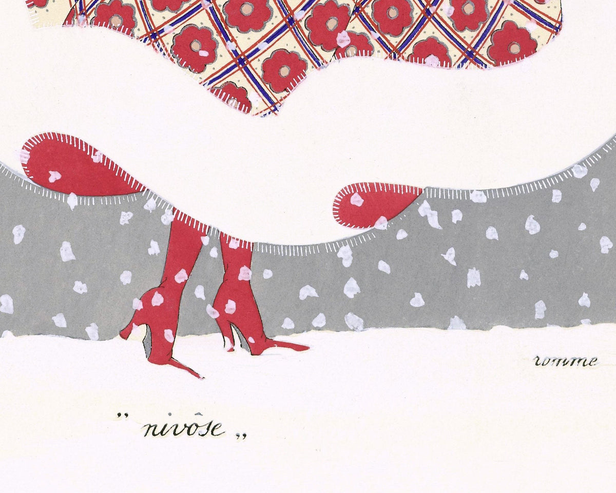 Snowflakes are the Butterflies of the Season | 1919