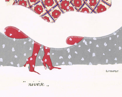 Snowflakes are the Butterflies of the Season | 1919