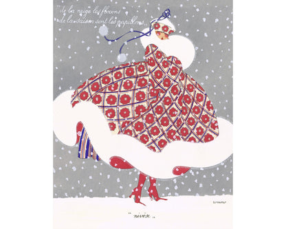 Snowflakes are the Butterflies of the Season | 1919