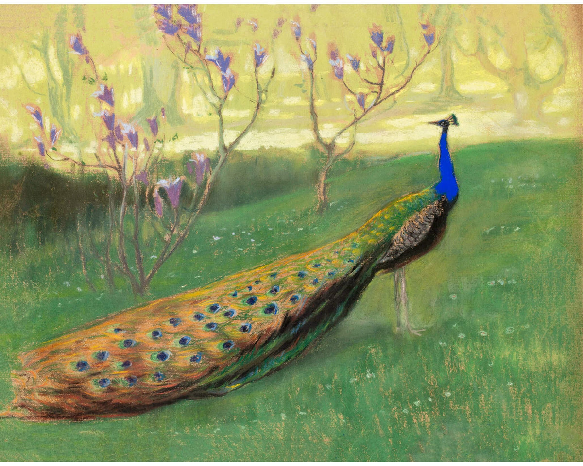 Peacock landscape | 20th century