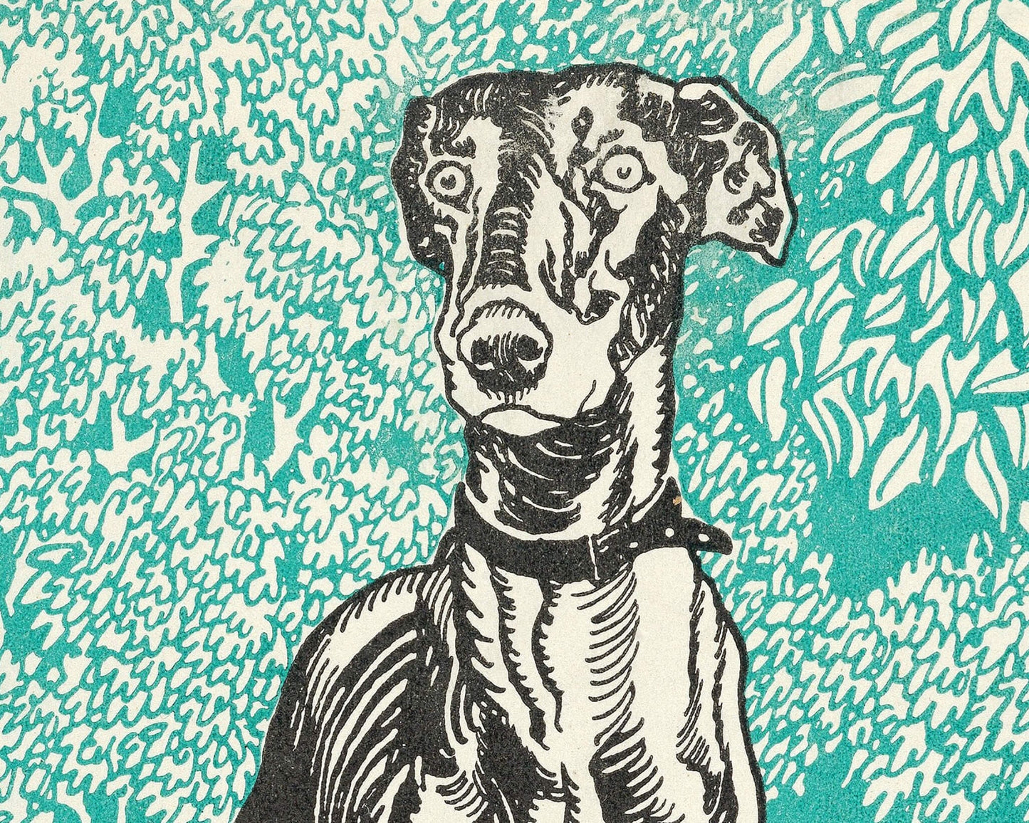 Greyhound on a path | Jung | 1912