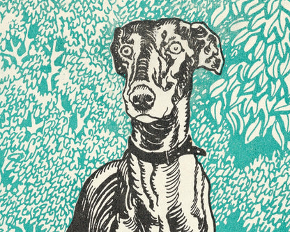 Greyhound on a path | Jung | 1912