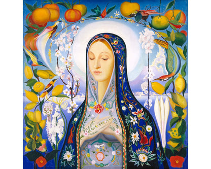Mary with fruits & flowers | 1926
