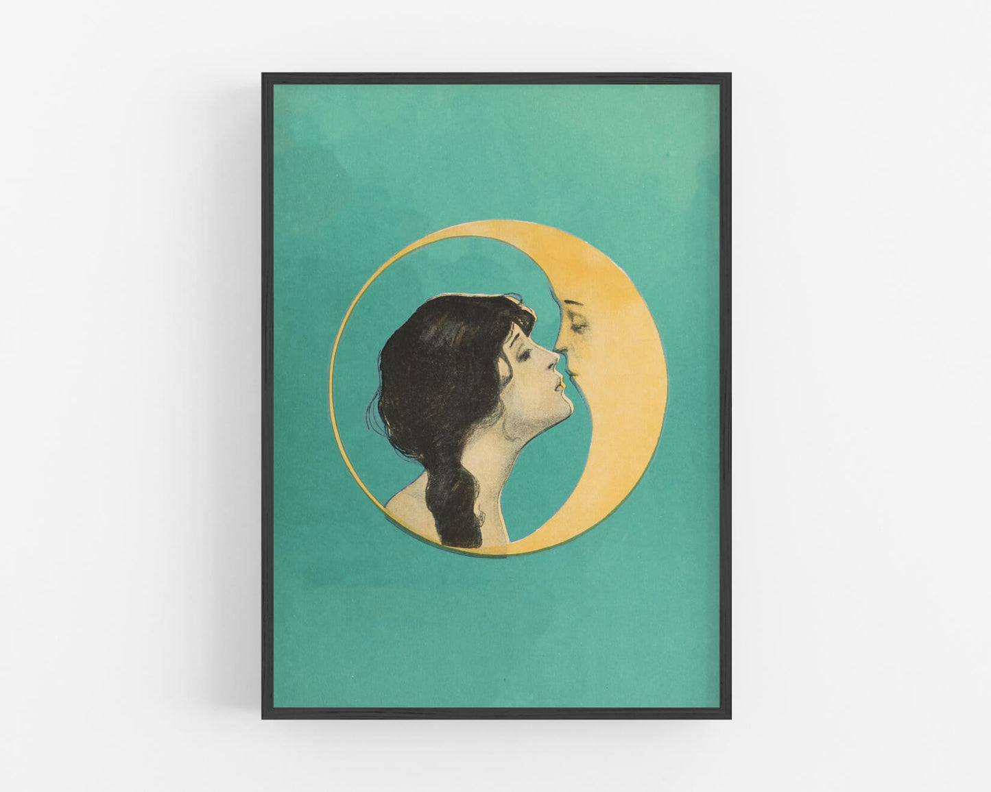 Woman Kissing the Moon | 20th Century